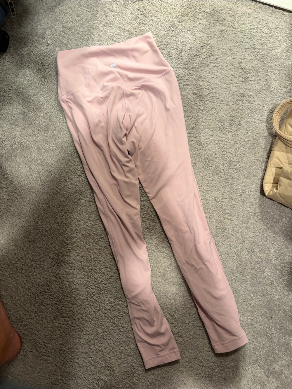 lululemon athletica Blush Pink High-Rise Leggings